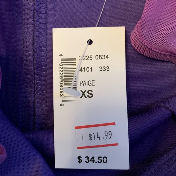 New Kismet Paige Sweetheart Neckline Peplum Top - Picture 5 of 6